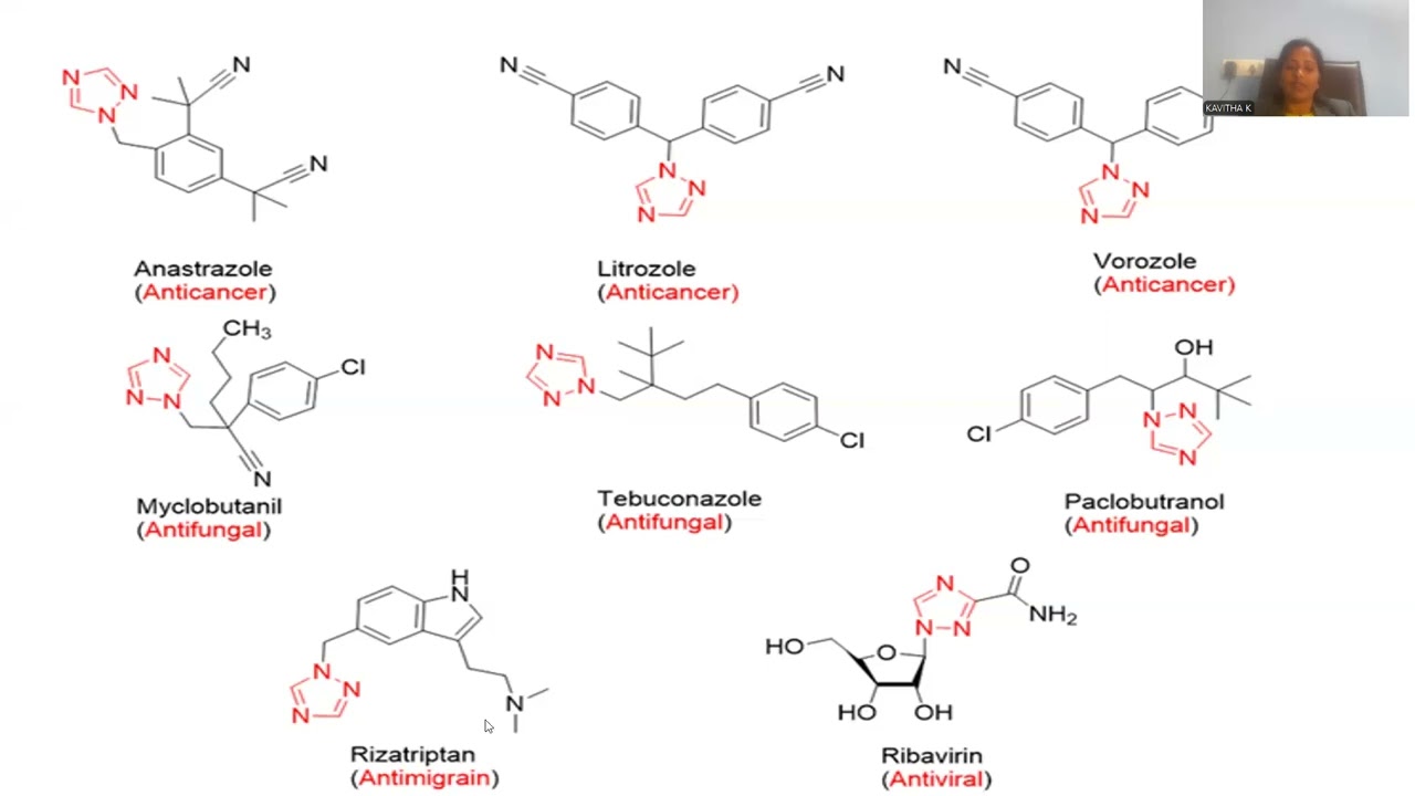 TRIAZOLE-FIVE MEMBERED HETERO CYCLIC RING SYSTEM