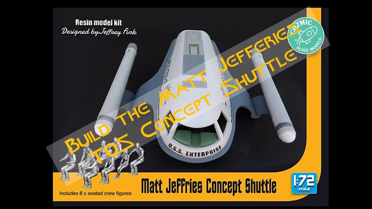 Build the Matt Jefferies Concept Shuttle: Episode 1