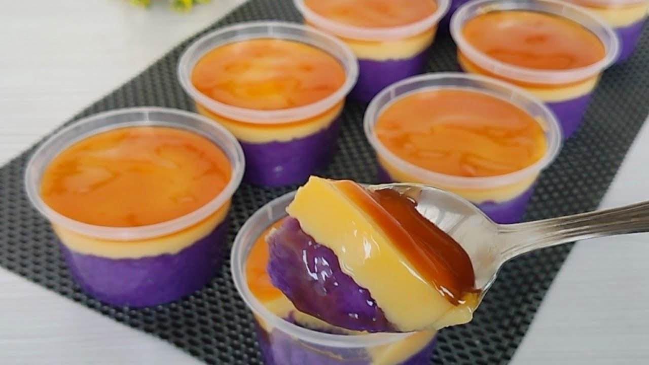 UBE BIKO LECHE FLAN || Famous Filipino Dessert