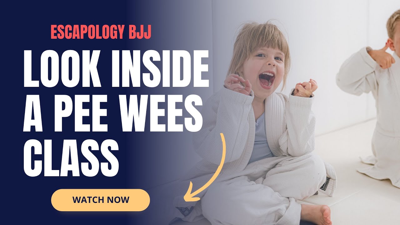 Look Inside A Pee Wees Class At Escapology BJJ