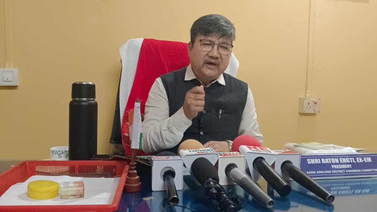 MLA Kilik ahut Congress atum Alliance doji KADCC meiphu Raton Engti.