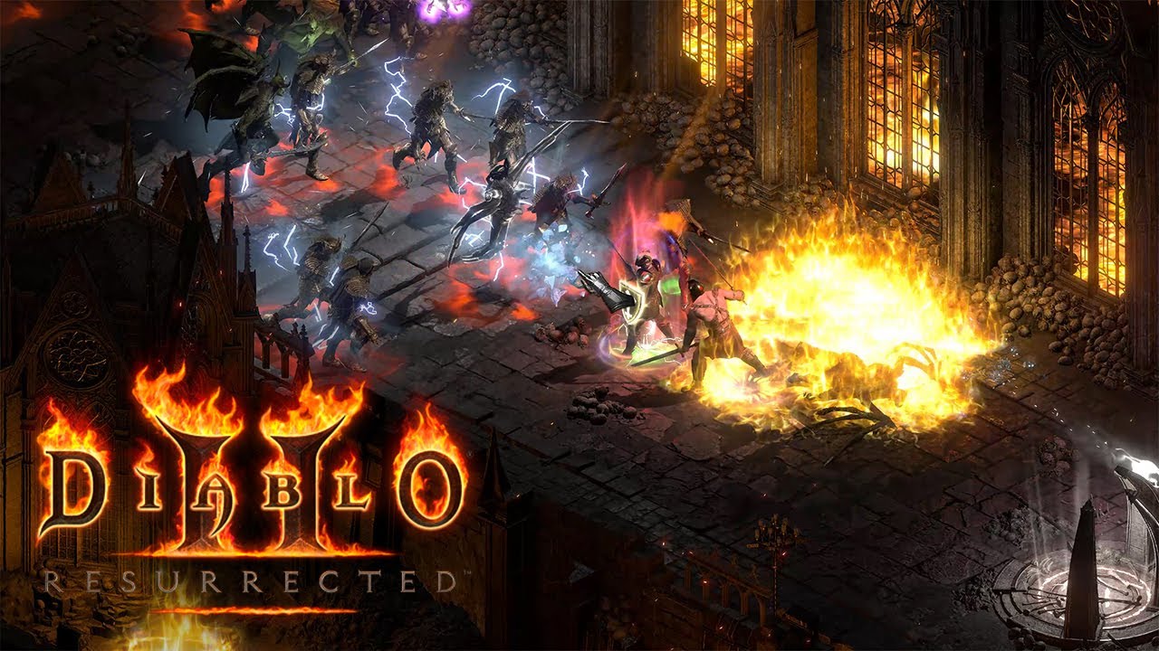 Diablo 2 Resurrected 4K Max Settings Tesladin Gameplay
