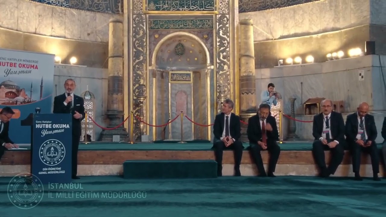 Genç Hatipler Minberde Hutbe Okuma Yarışması Türkiye Finali