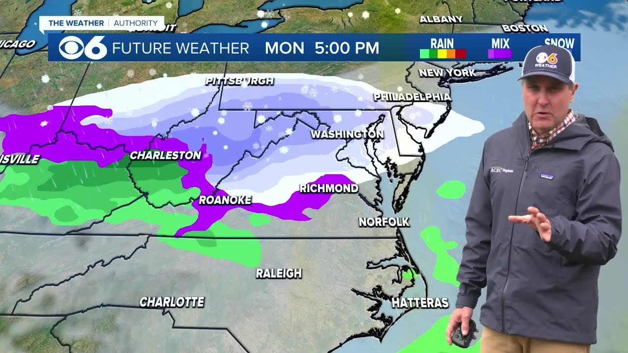 First look at when Virginia could see more winter weather next week: 'Still a long way off'