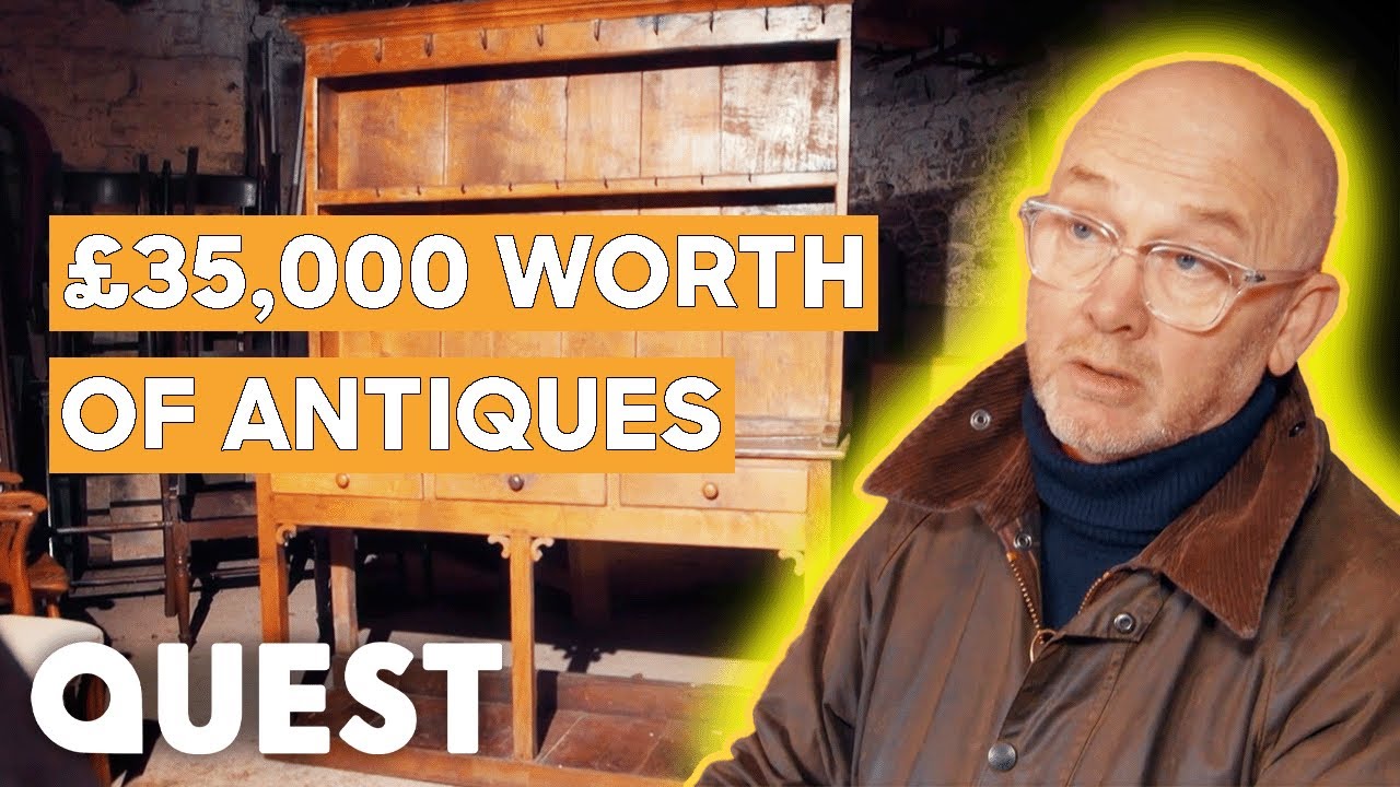 Drew Pritchard Buys Antiques With Estimated Value Of More Than £35,000 | Salvage Hunters