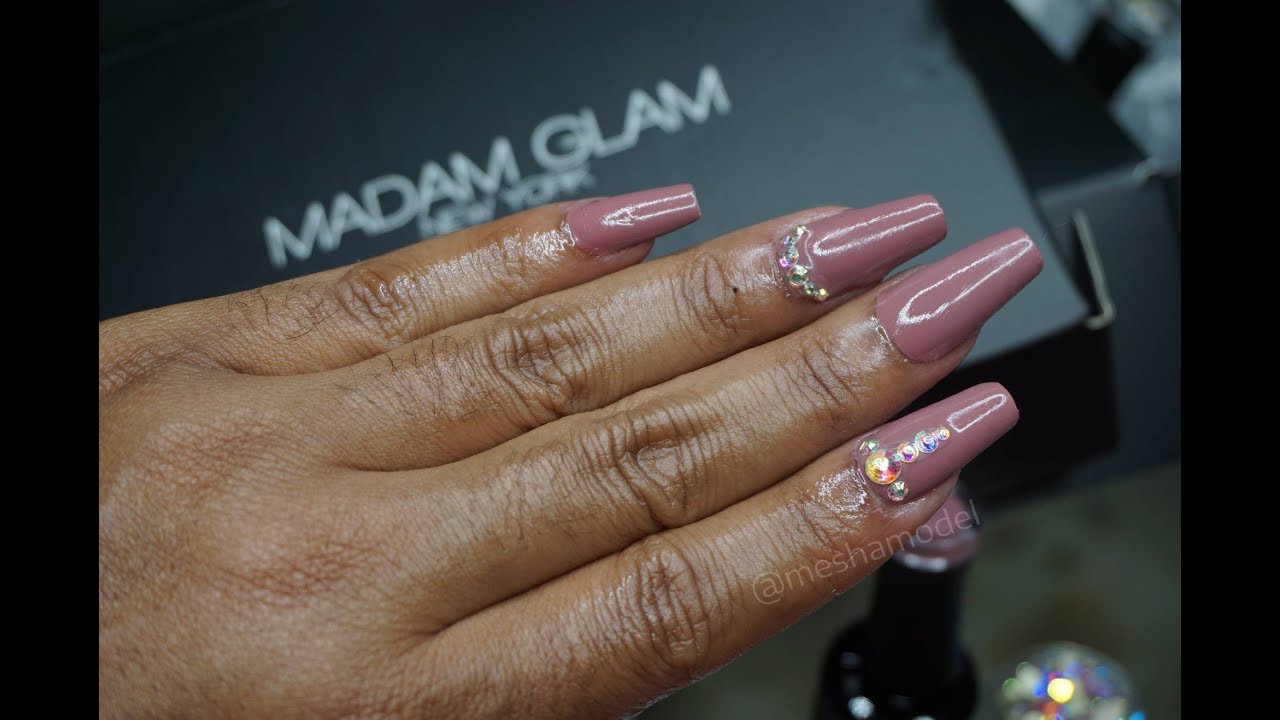 Базовое покрытие Next Level для геля с полным прессованием на ногтях | Madam Glam Gels