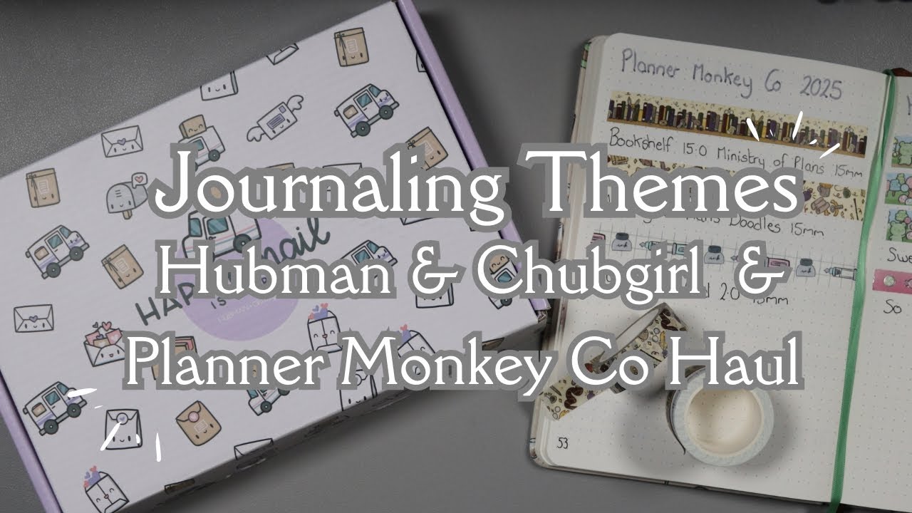 Покупка вещей от Hubman & Chubgirl & Planner Monkey Co.