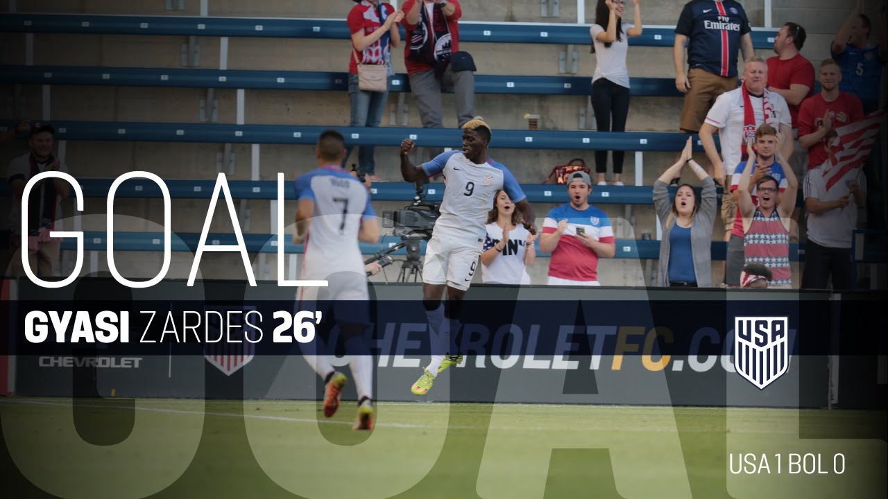 MNT vs. Bolivia: Gyasi Zardes Goal - May 28, 2016