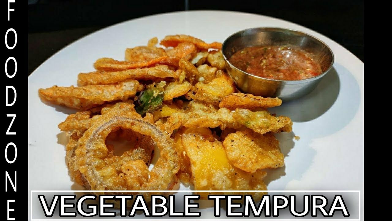 Tempura | crispy fried vegetables | veg tempura | snacks recipe | foodzone |