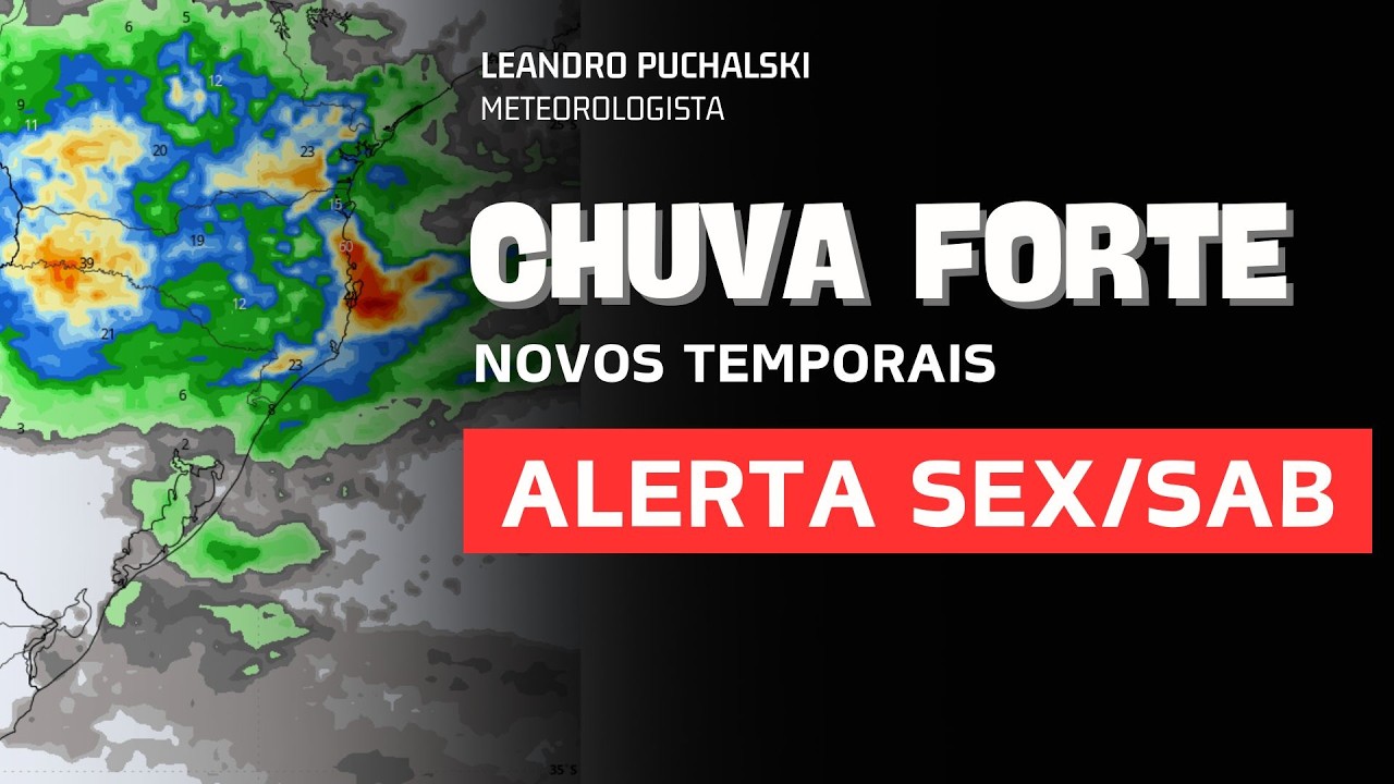 ATENÇÃO COM A CHUVA E NOVOS TEMPORAIS