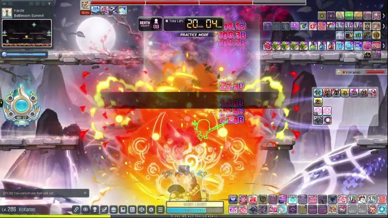 Maplestory Ren Chaos Kalos Solo