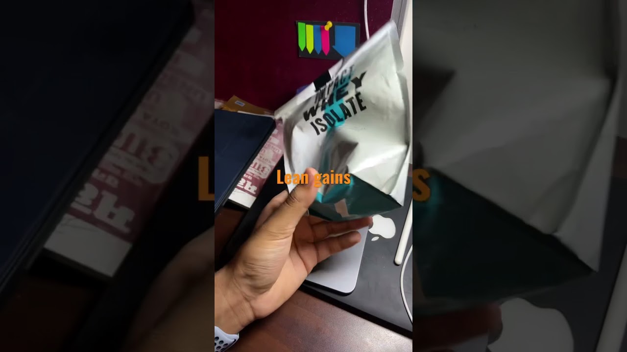 My protein impact whey isolate : unintentional review