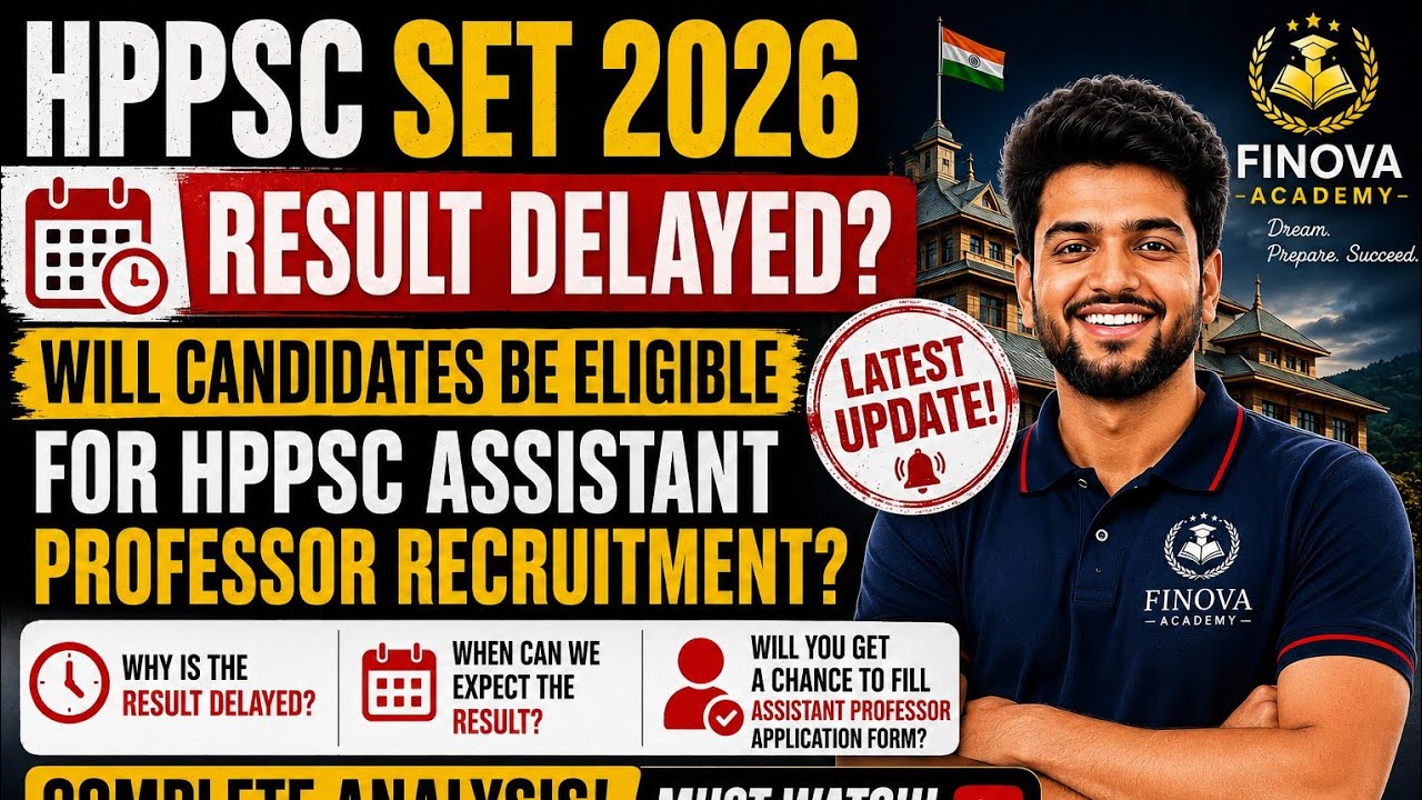 🚨HPPSC SET 2026 Result Delayed? Will Candidates Be Eligible for HPPSC Assistant Professor Recruit...