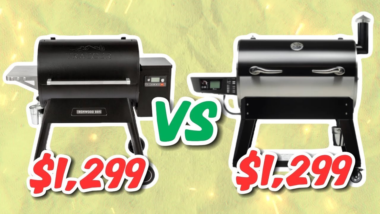 Traeger Ironwood 885 vs recteq Flagship 1100
