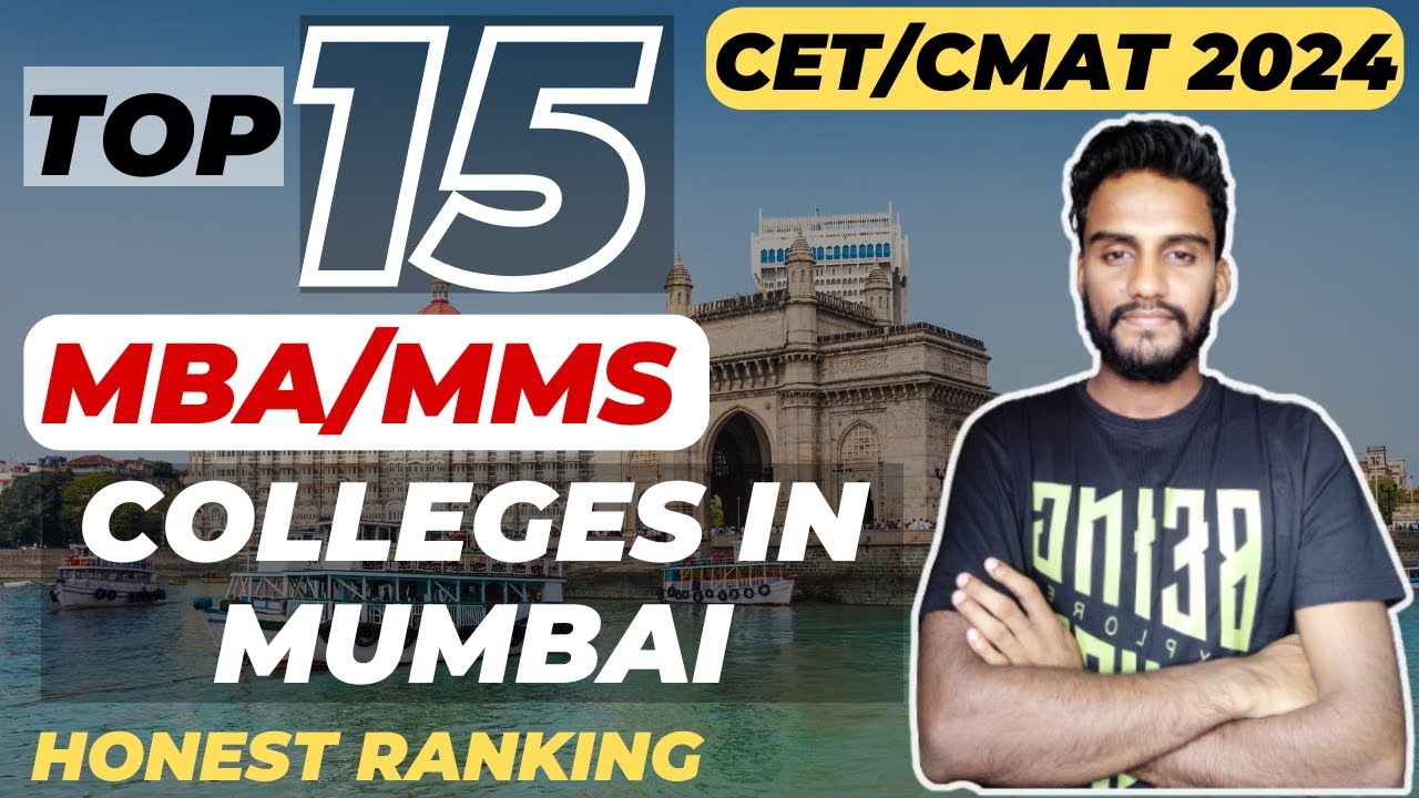 Top 15 MBA/MMS Colleges in Mumbai I Honest Ranking I Expected Percentile I Avg package 15L+ #mbacet
