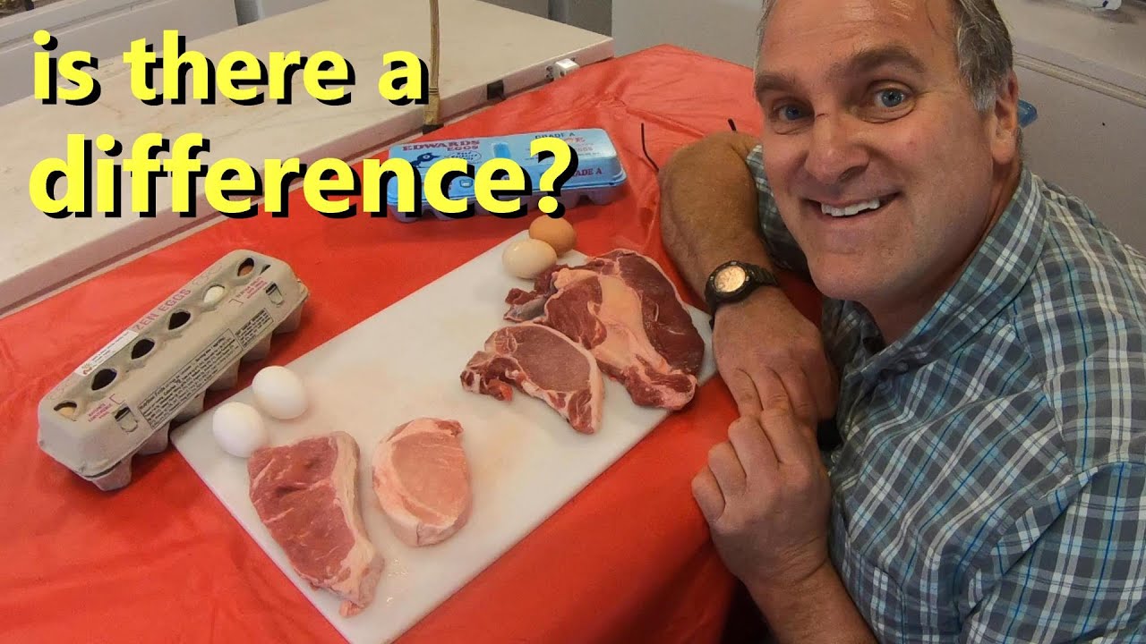 DO SMALL FARM PRODUCTS TASTE BETTER? a side-by-side comparison