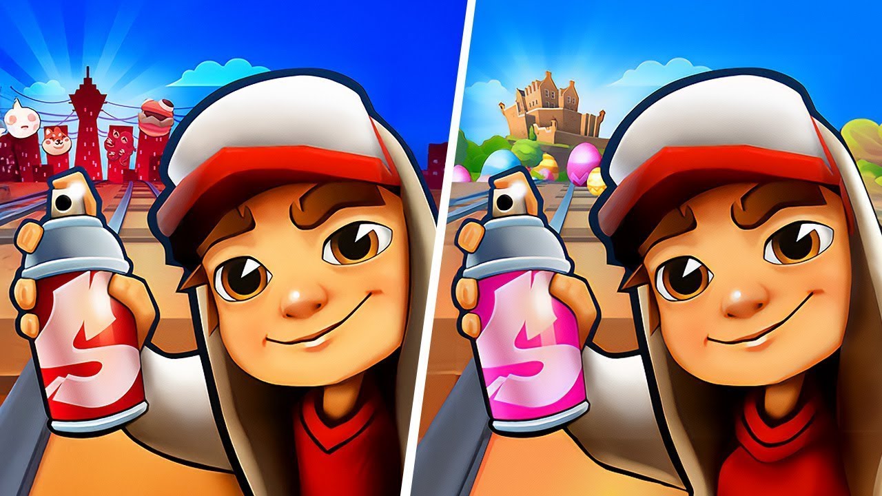 Subway Surfers Buenos Aires 🆚 Subway Surfers New Orleans, Subway Surfers Map Comparison