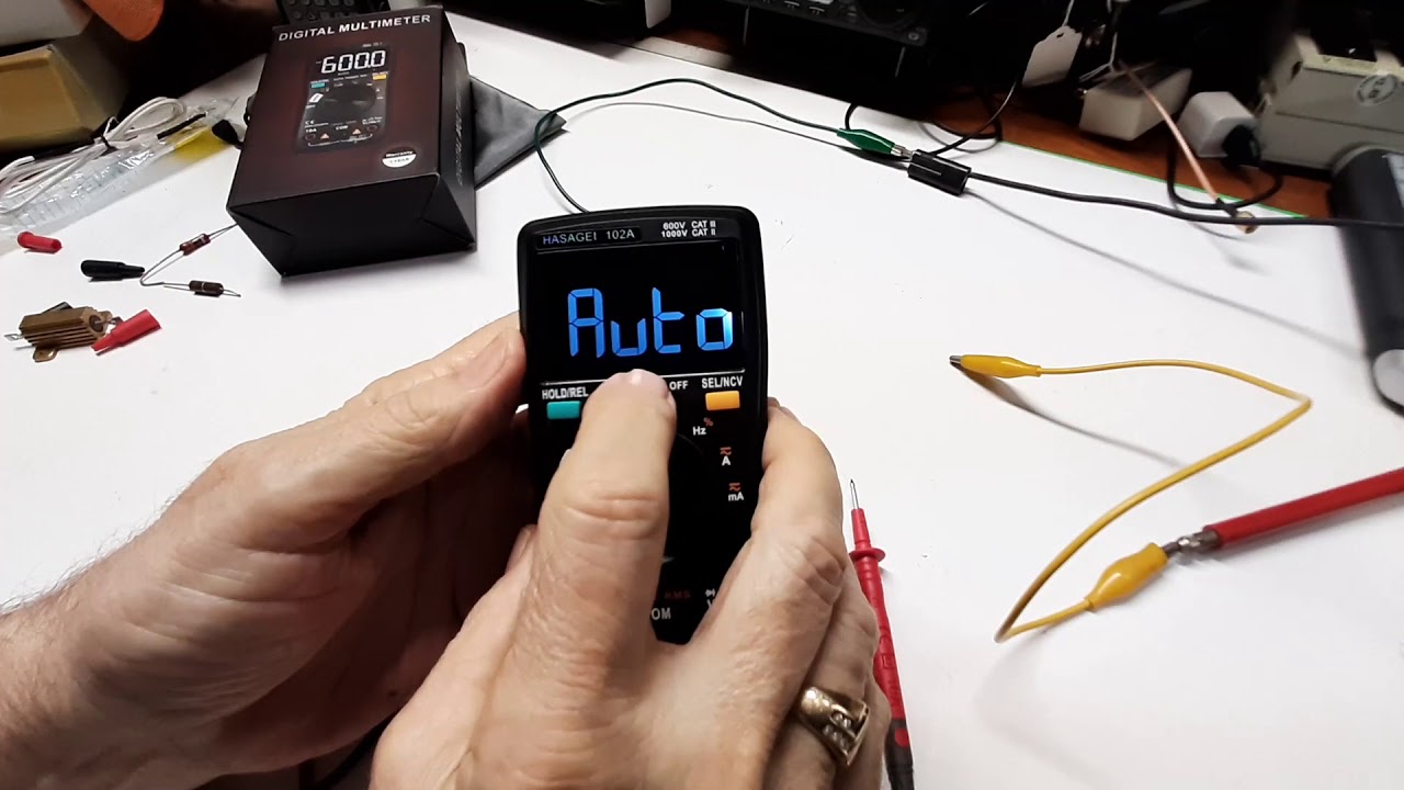TRRS #2079 - HASAGEI Multimeter with Super AUTO Mode