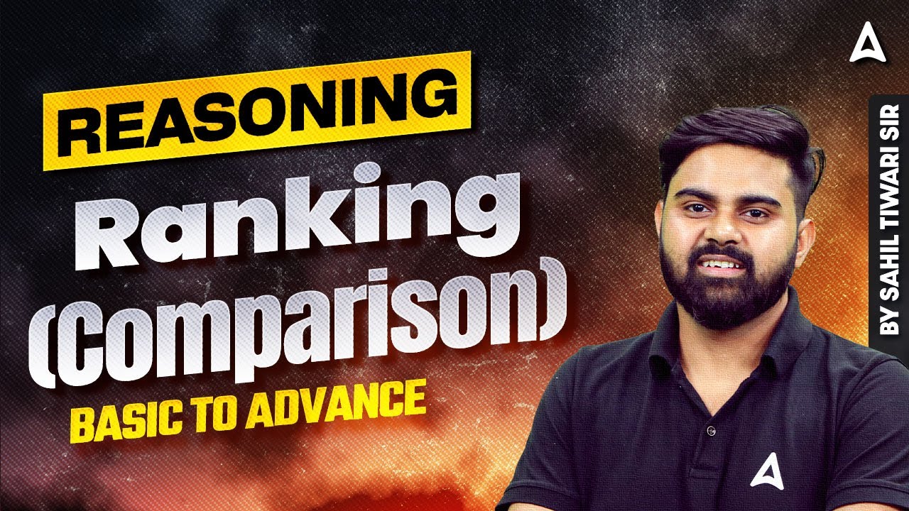 SSC CGL 2026 | SSC CGL Reasoning Class 2026 | Ranking (Comparison) | By Sahil Tiwari Sir