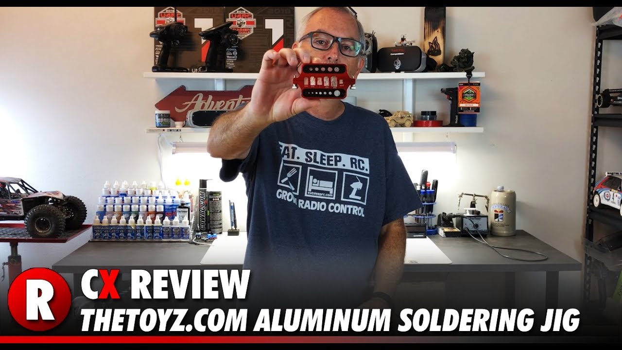TheToyz.com Aluminum RC Soldering Jig | CompetitionX
