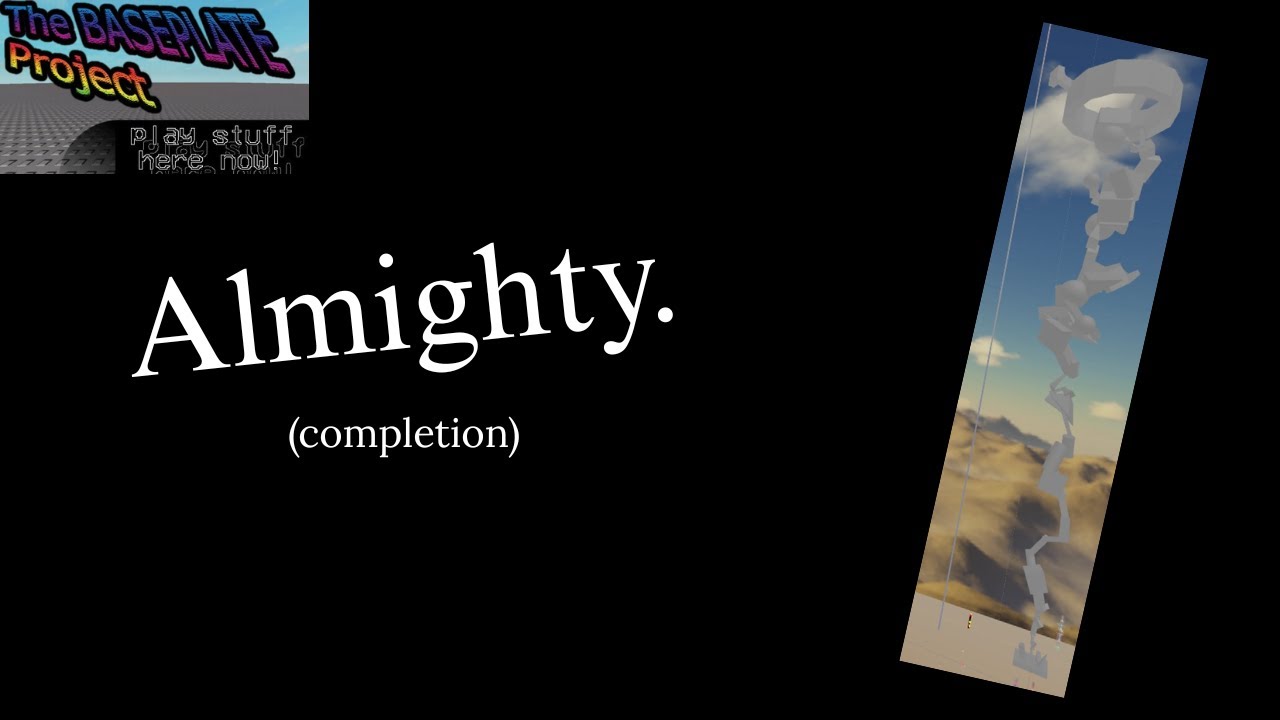 Roblox TBP: Almighty Completion