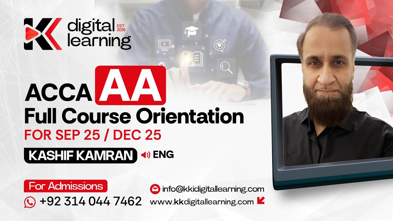 AA orientation for Sep 2025 & Dec 2025 by Kashif Kamran