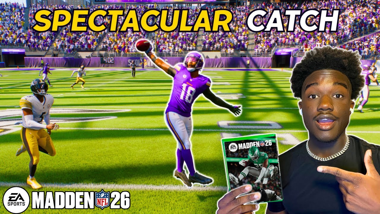 Как делать БЕЗУМНЫЕ приемы одной рукой в ​​Madden 26!