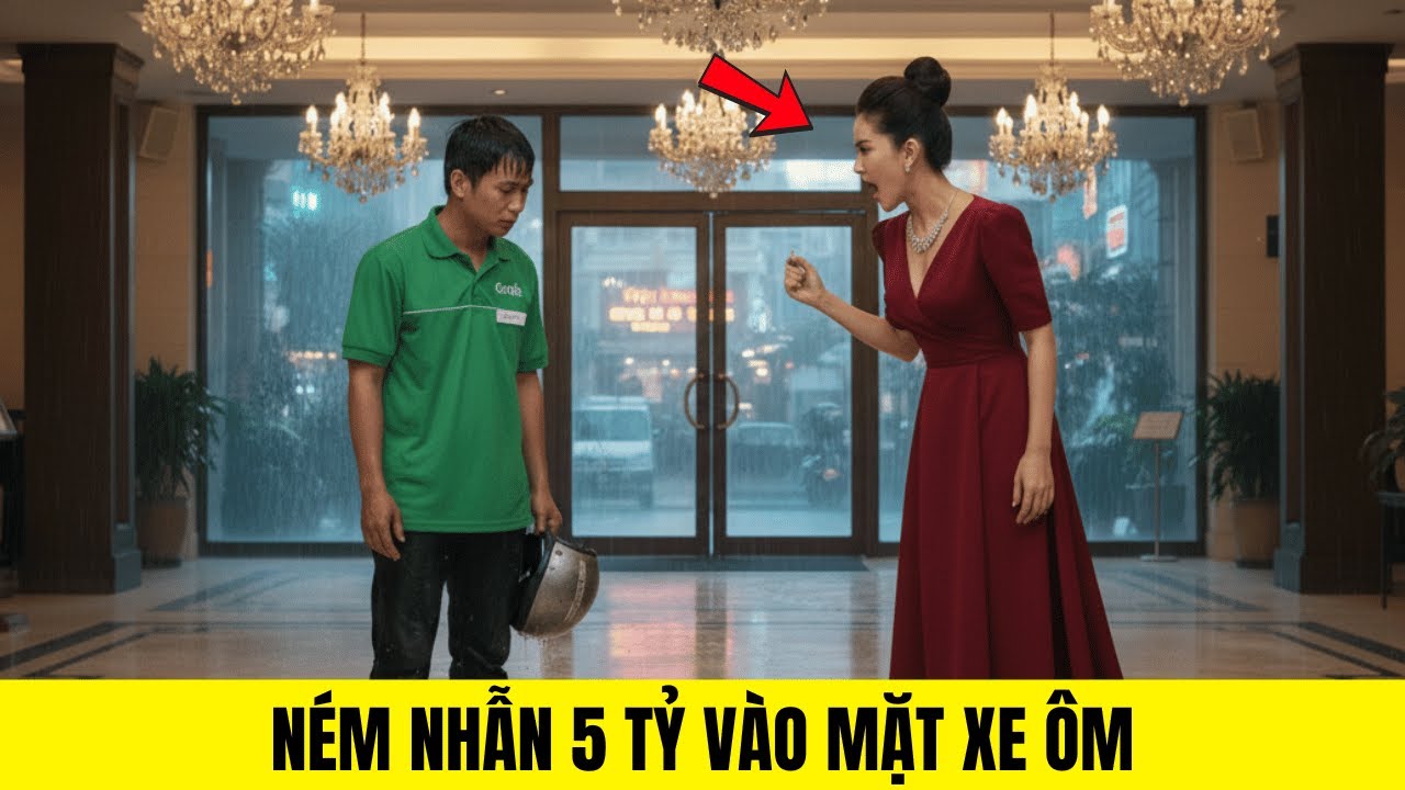 Vứt Nhẫn Vào Mặt Xe Ôm, Nữ Tỷ Phú Hối Hận Khi Biết Thân Phận 
