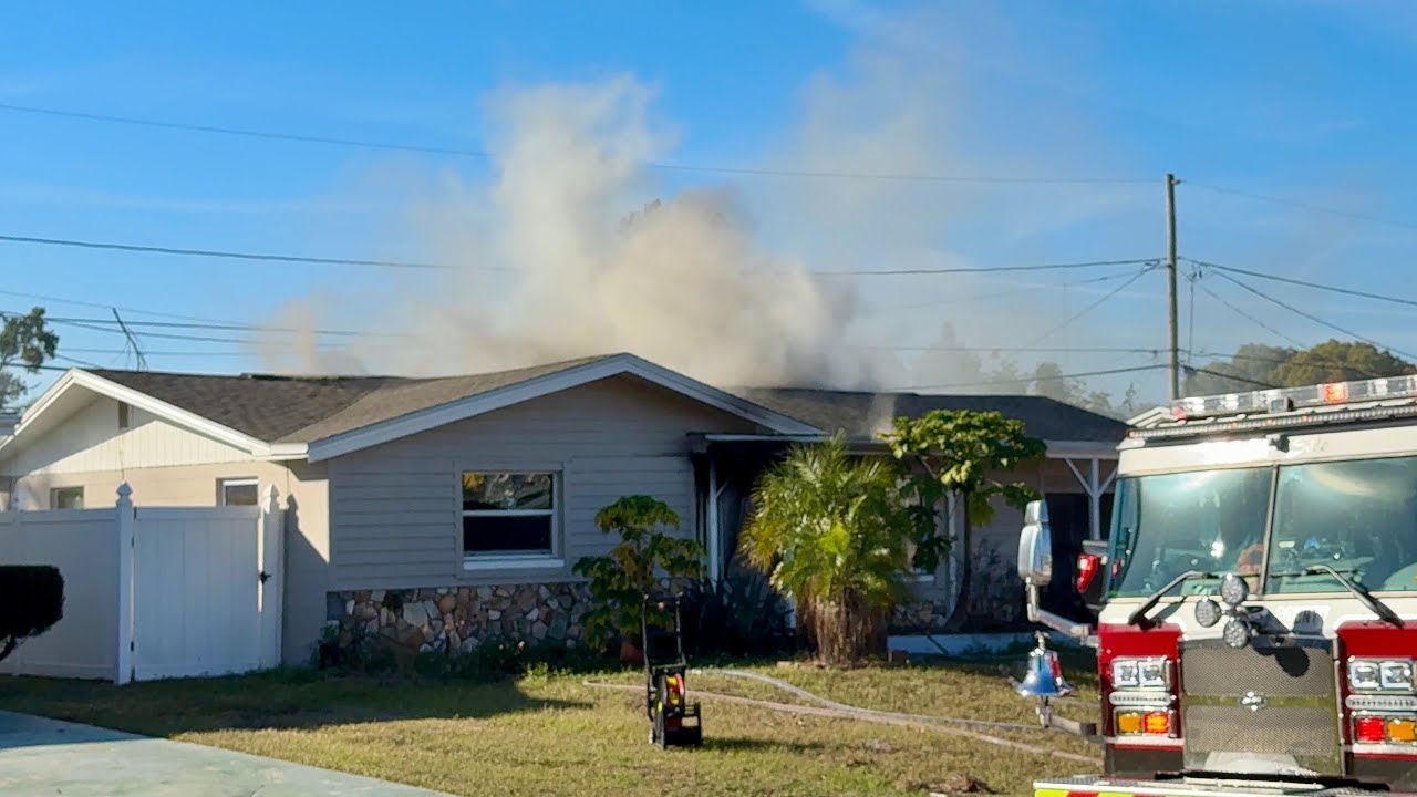 Residential Structure Fire | Salem Drive | Holiday, FL | 12/22/25 