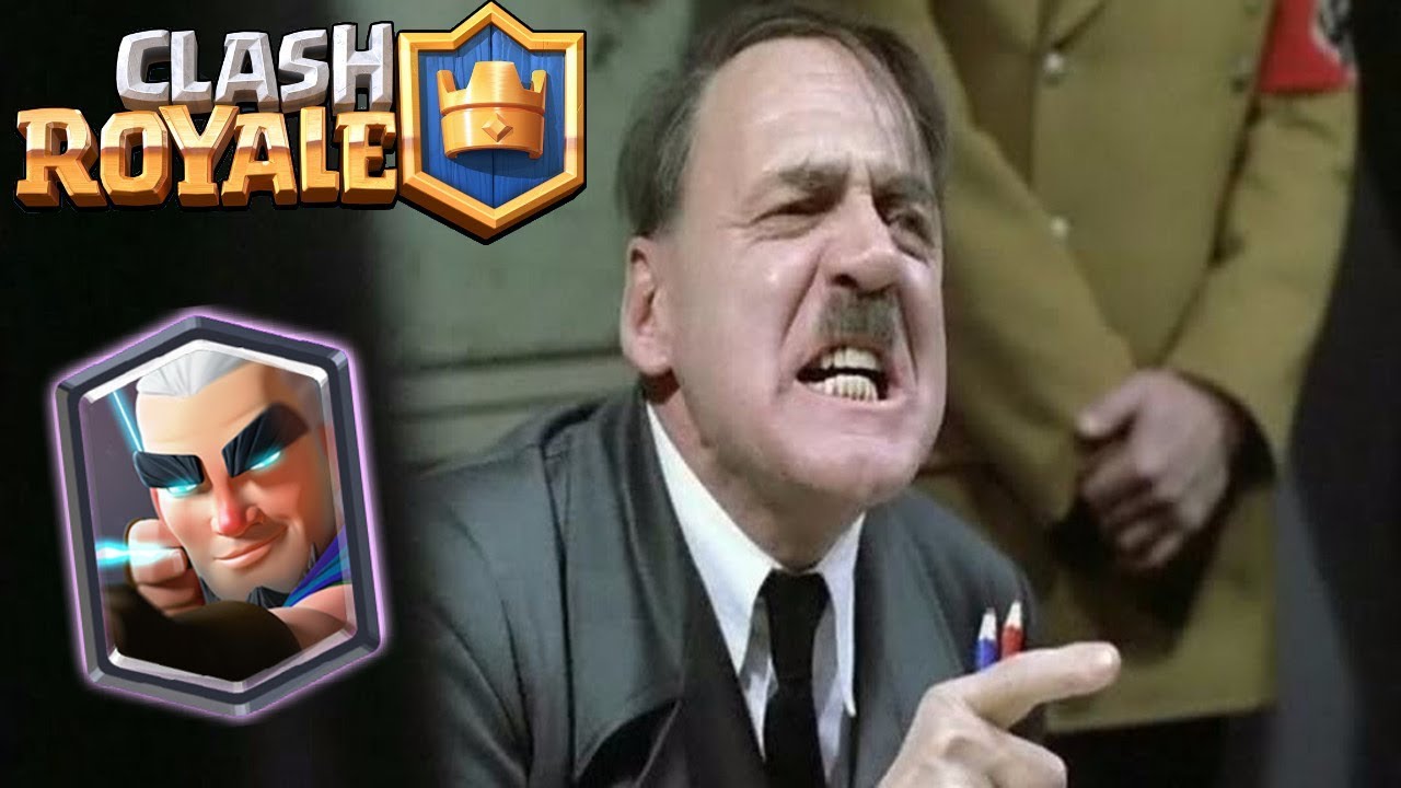 HITLER ODIA L'ARCIERE MAGICO - CLASH ROYALE YTP