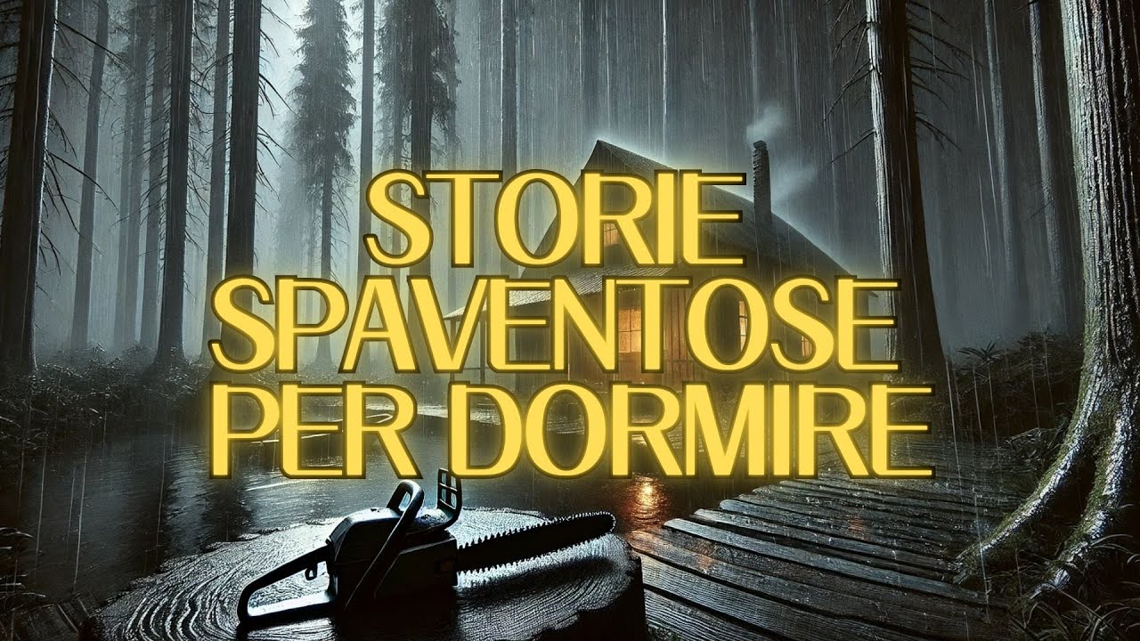 Storie Spaventose per Rilassarsi e Dormire | Suoni della Pioggia per Dormire | Vol. 24