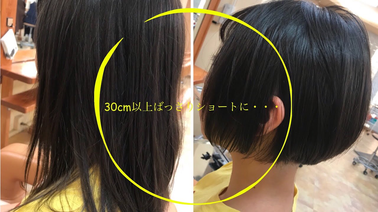 ショートカット30cm以上ばっさりベリショートにした結果・・・ Nor-Su