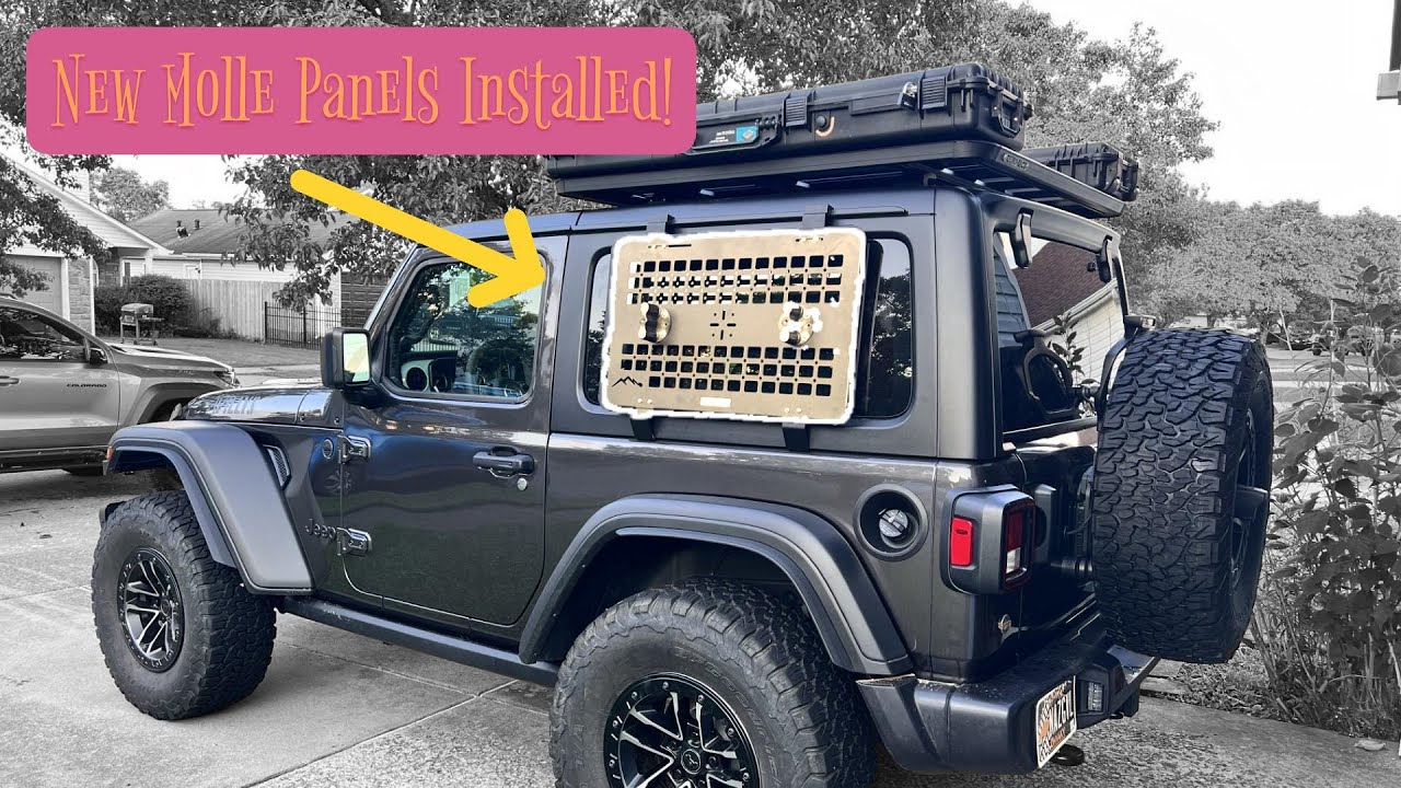 Offroad Mania Molle Panels Installation