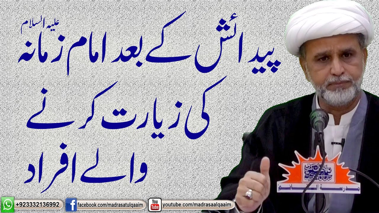 پیدائش کے بعد امام زمانہؑ کی زیارت کرنے والے افراد