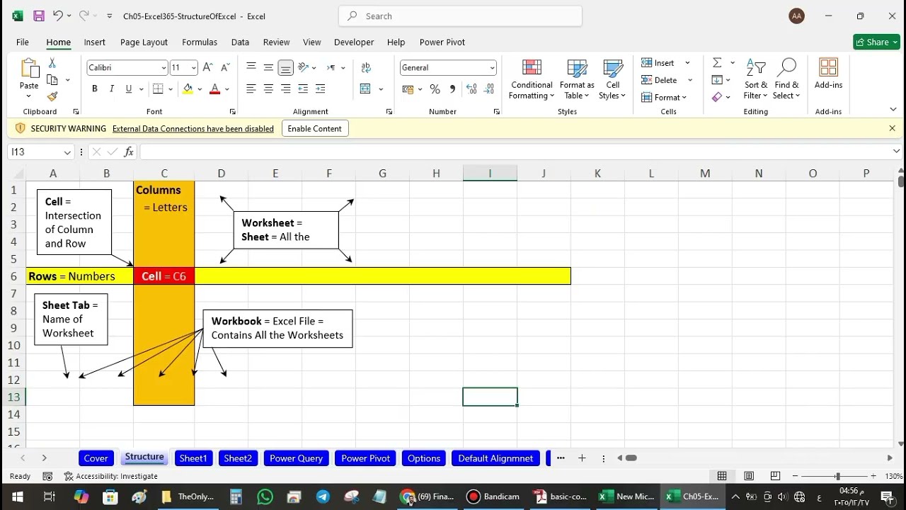 Cell Addressing في Excel مش حفظ! افهمه مرة واحدة وخلاص