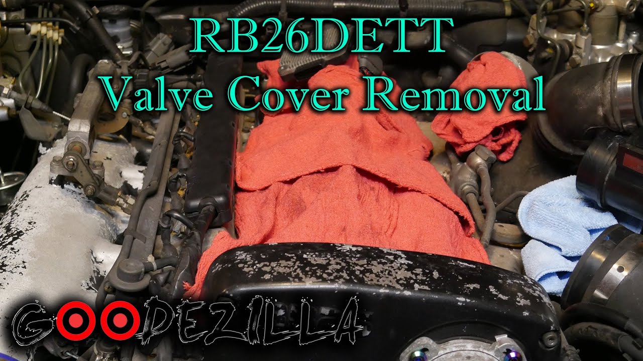 RB26 Valve Cover Removal and Intake Manifold Clean Up