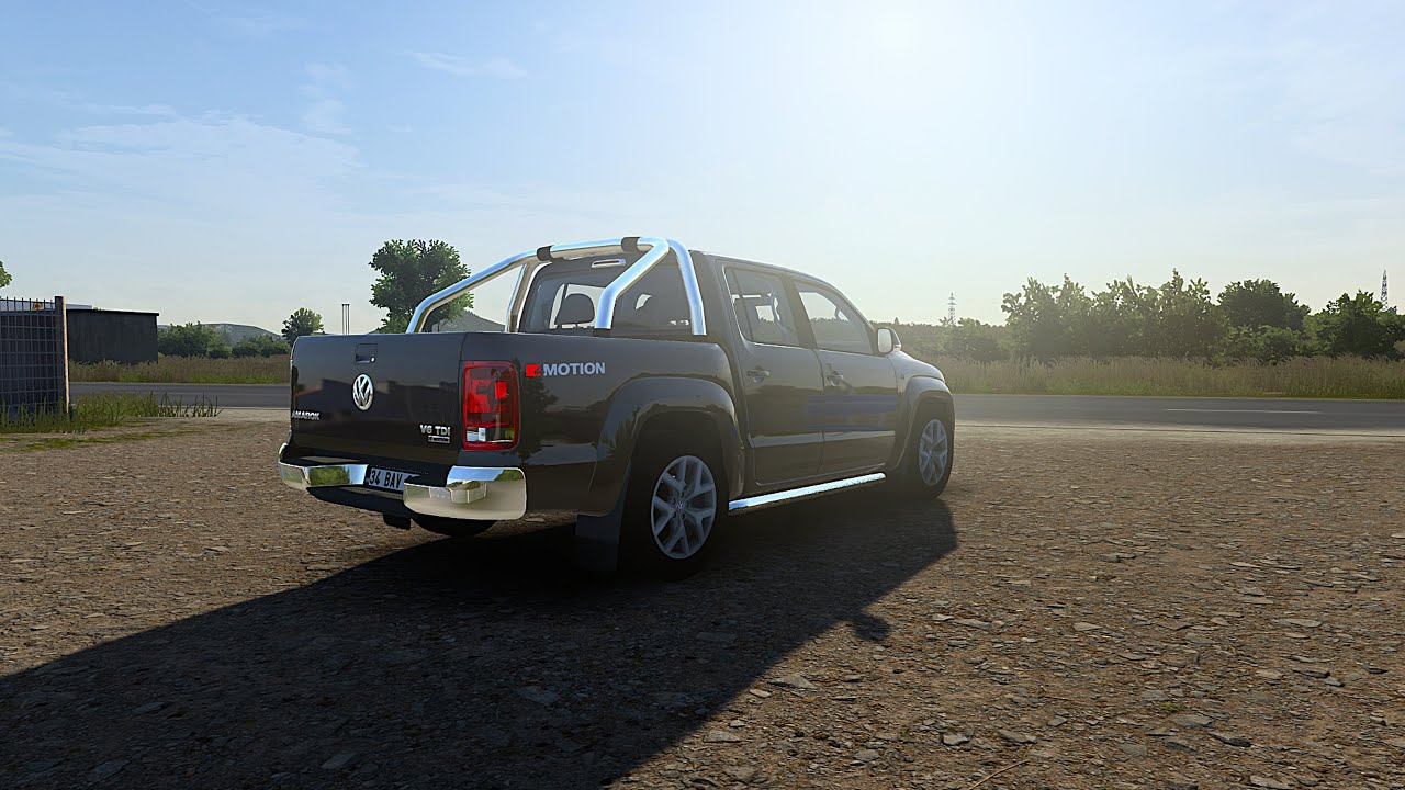 Realistic Car Driving - Volkswagen Amarok - Euro Truck Simulator 2 1.57