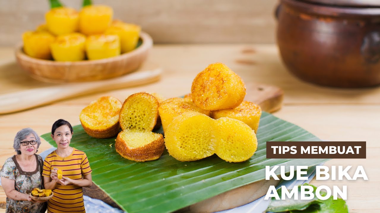 Tips membuat Kue Bika Ambon bersarang