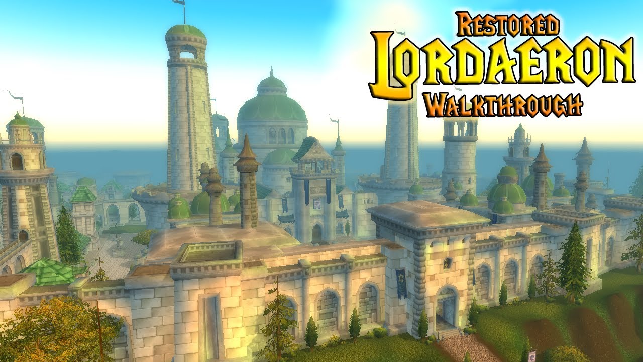 WoW Modding | Lordaeron City Walkthrough