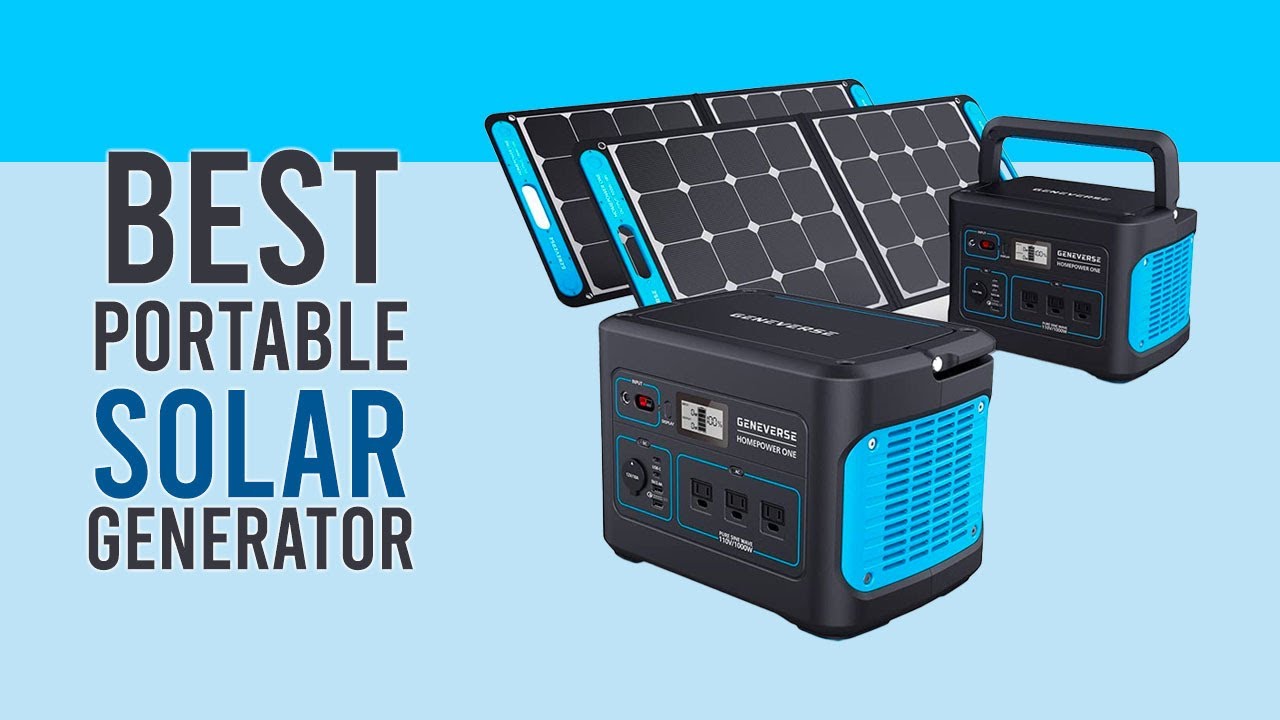 Top 5 Portable Solar Generators of 2023: The Ultimate Guide to Reliable Off-Grid Power!