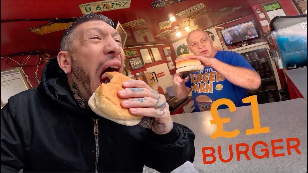 I Tried Blackpool&rsquo;s &pound;1 Burger | Chris Higgitt&rsquo;s Famous Burger