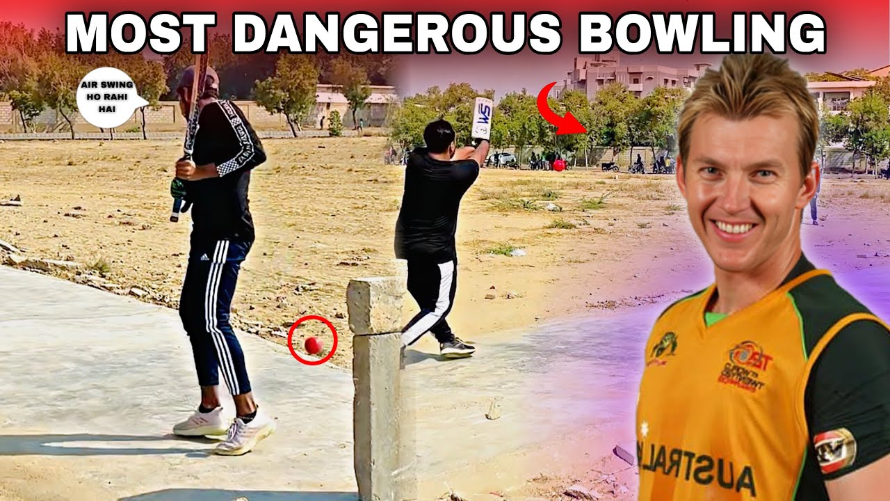 Most dangerous bowling 🤯Brethlee ka Record toty toty Bach gaya 😱🔥