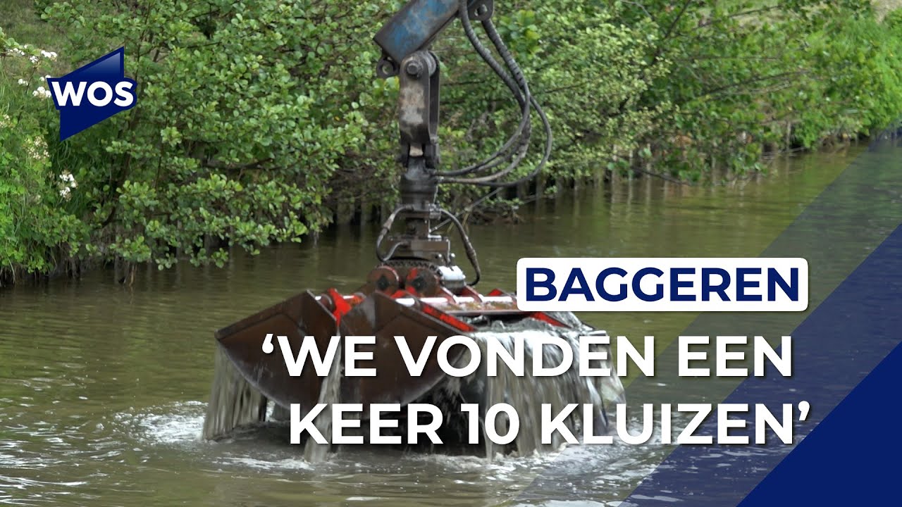 Baggeren in de regio: 'Noodzakelijk voor doorstroming water'