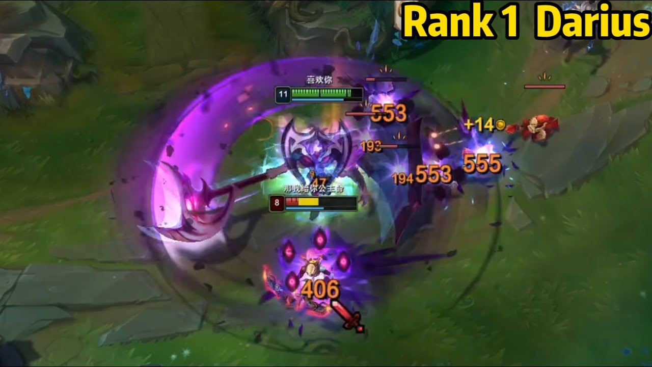 Rank 1 Darius: He is an Absolute DEMON! *INSANE PENTAKILL*