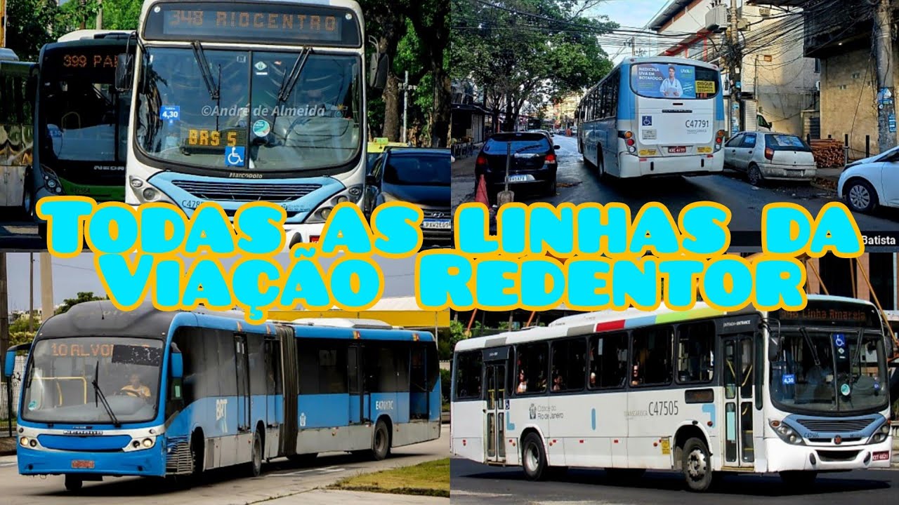 Todas as linhas da Viação Redentor (Pedido de Uriel do ônibus)