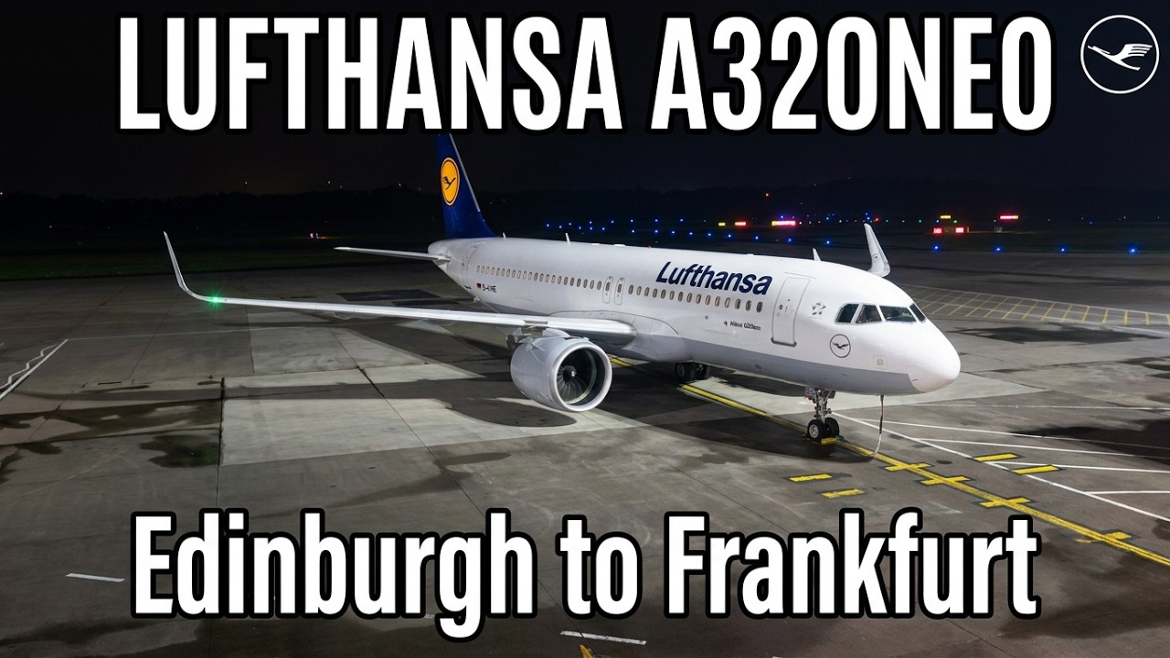 TripReport: Lufthansa (Economy) | Edinburgh - Frankfurt | Airbus A320neo