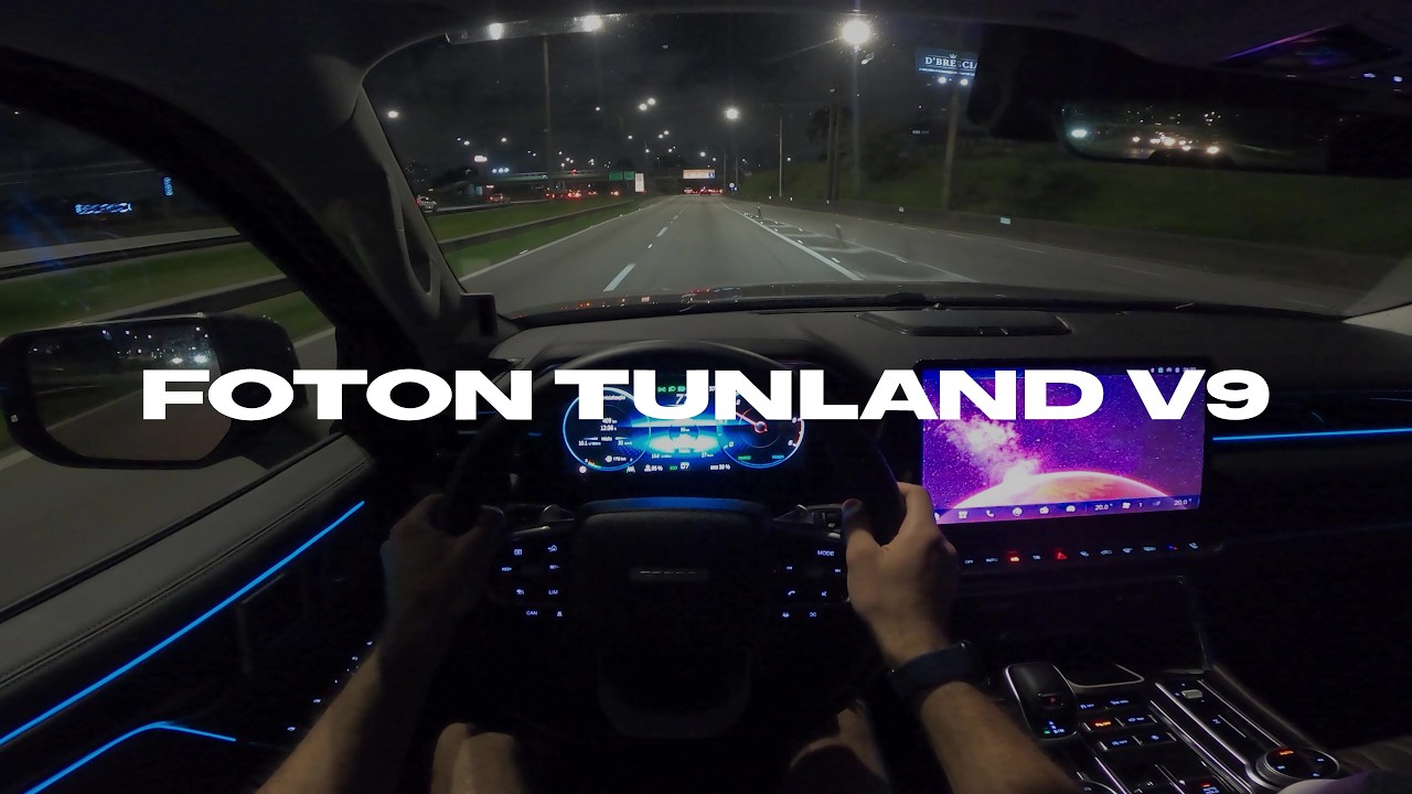 POV (Night) Drive | Foton Tunland V9 2026