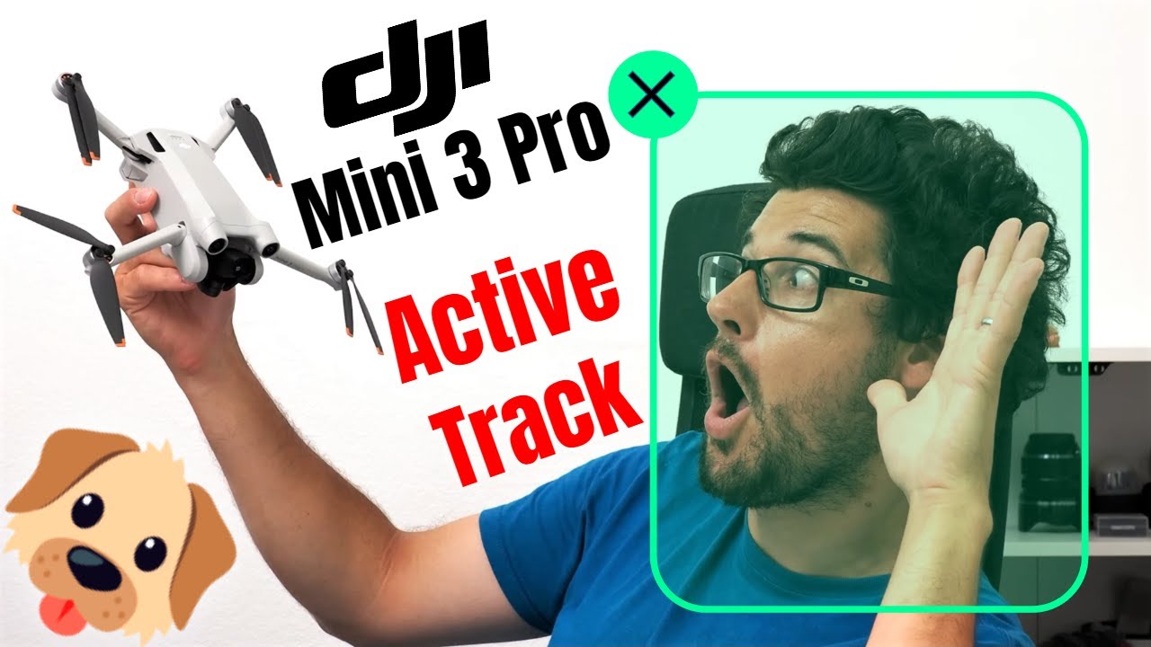 DJI Mini 3 Pro : ACTIVE TRACK (Suivi ou Parallèle) et PROJECTEUR ! 🚩🚁