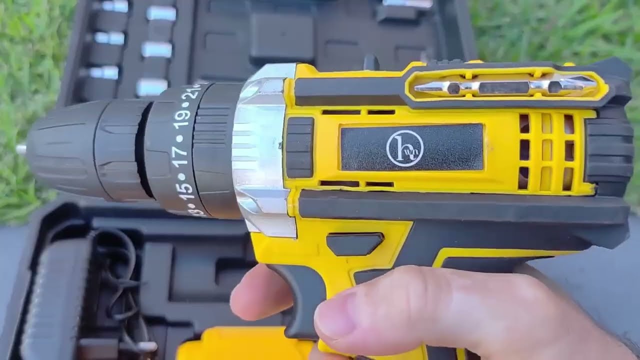 Parafusadeira E Furadeira Profissional 48v 2 Baterias Bivolt