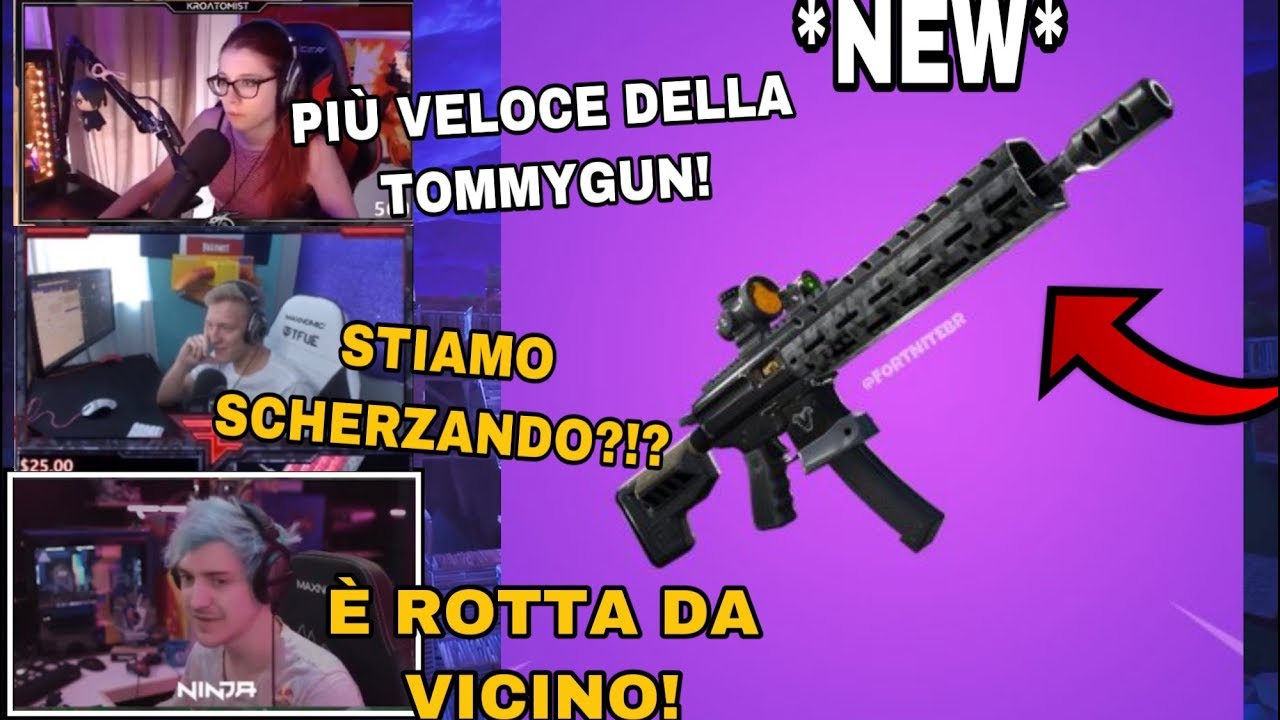 STREAMER REAGISCONO E PROVANO IL *NUOVO* FUCILE D'ASSALTO TATTICO!